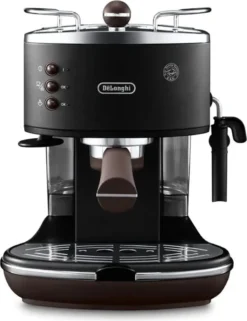 De'Longhi DeLonghi Icona ECOV 311.BK Schwarz Siebträger Espressomaschine -Kaffeegenuss Verkaufsgeschäft b74a89c2ac4164527b451d69702a6ac7