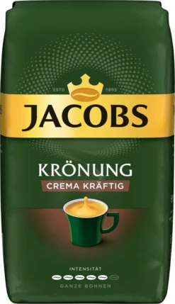 JACOBS Kaffeebohnen Krönung Crema Kräftig 2 X 1kg Ganze Kaffee Bohnen Geröstet -Kaffeegenuss Verkaufsgeschäft b901892cf4b3de3619e6092671203bab 1