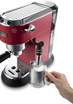 De'Longhi DeLonghi EC685.R Dedica Style Siebträger Espressomaschine Rot -Kaffeegenuss Verkaufsgeschäft b97f08717fb6d1014459966c5cd65934