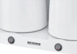 SEVERIN Duo-Filterkaffeemaschine KA 5830 Weiß -Kaffeegenuss Verkaufsgeschäft bb1eac51cf0af5e83dcf72b8b3d34dd8
