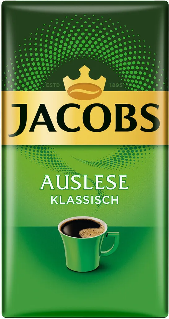 JACOBS Auslese Klassisch Filterkaffee 12x500g Kaffee Gemahlen 1 JACOBS Auslese Klassisch Filterkaffee 12x500g Kaffee Gemahlen