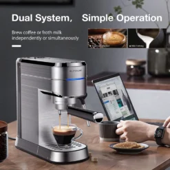 BlitzHome Espresso Maschine Kaffeemaschine Cappuccinomaschine Milchaufschäumer Espressomaschinen 13 BlitzHome Espresso Maschine Kaffeemaschine Cappuccinomaschine Milchaufschäumer Espressomaschinen -Kaffeegenuss Verkaufsgeschäft be92a592027a6dd16e99987dc2d8e0f5
