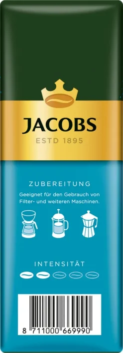 Jacobs Filterkaffee Auslese Mild & Sanft | Gemahlen | 500g 10 Jacobs Filterkaffee Auslese Mild & Sanft | Gemahlen | 500g -Kaffeegenuss Verkaufsgeschäft bebf530492204744f40948437aeeb573