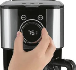 BEEM FRESH-AROMA-SWITCH Filterkaffeemaschine - Thermo Edelstahl 1 L Thermoskanne Bedienrad 24h-Timer 800 W Für 4-8 Tassen Kaffeemaschine Timer -Kaffeegenuss Verkaufsgeschäft bec5f5a7f01eceaaa4e90eae061ca041