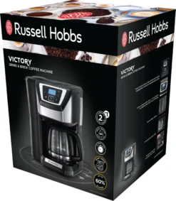 Russell Hobbs 22000-56 Chester Grind Und Brew Glas-Kaffeemaschine Mahlwerk -Kaffeegenuss Verkaufsgeschäft c0490d165f3527d0574ad17d56967b04