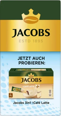 JACOBS Löskaffee 3in1 Typ Ice Coffee Löslicher Kaffee 12 X 10 Getränke Sticks -Kaffeegenuss Verkaufsgeschäft c2ace4e1baa9de0d58493589b82e82e5
