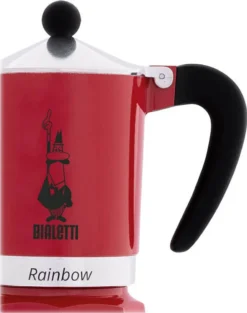 Bialetti Rainbow, Italienische Espresso-Kaffeemaschine, Aluminium, 3 Tassen, Rot 16 Bialetti Rainbow, Italienische Espresso-Kaffeemaschine, Aluminium, 3 Tassen, Rot -Kaffeegenuss Verkaufsgeschäft c2c26e5b0600ac8b4b549ac97818d5b8