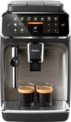 Philips EP4327/90 4300 - Kaffee-Vollautomat - Schwarz/chrom -Kaffeegenuss Verkaufsgeschäft c33e2ada735a6951fef756a6b8fe2899