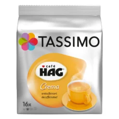 TASSIMO Café HAG Entkoffeiniert 5er Pack T Discs Kaffee Kapseln 5 X 16 Getränke -Kaffeegenuss Verkaufsgeschäft c5261c690f64ca0bb82bc082a6aa5359