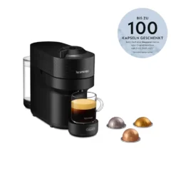 De'Longhi DeLonghi ENV 90.B Vertuo Pop Black -Kaffeegenuss Verkaufsgeschäft c5448ad172aabd977f1ccaf0db89786a