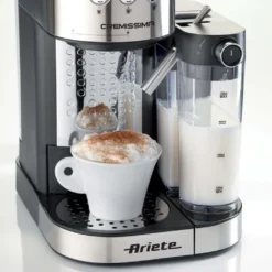 Ariete Siebträger-Espressomaschine CREMISSIMA Mit Milchaufschäumer -Kaffeegenuss Verkaufsgeschäft c5c544d52a027d052fe6e55f996d1509