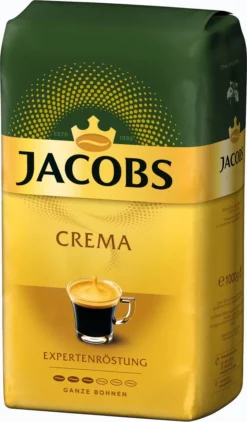 JACOBS Expertenröstung Crema Kaffee Ganze Bohne 4 X 1 Kg Kaffeebohnen -Kaffeegenuss Verkaufsgeschäft c5fbeba616713316147ebd83d88ced95