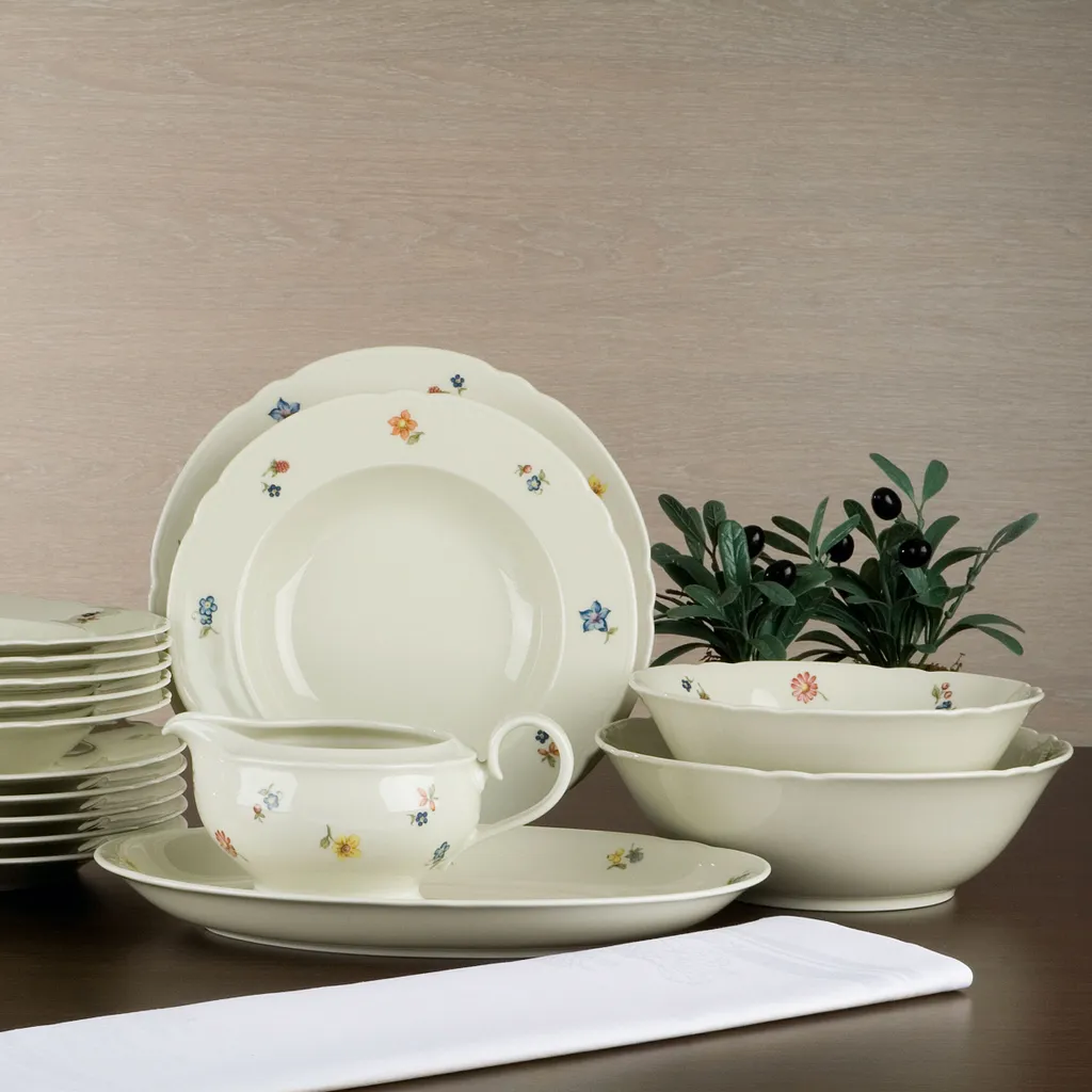 Seltmann Kaffeeservice 18 Tlg Marie-Luise Elfenbein 44714 Porzellan 8 Seltmann Kaffeeservice 18 Tlg Marie-Luise Elfenbein 44714 Porzellan – Bild 8