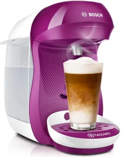 Bosch TASSIMO HAPPY Wild Purple +20 € Gutschein 1400 Watt 0,7 Liter Wassertank -Kaffeegenuss Verkaufsgeschäft c6a666af9b79a37d001e895591a93b14