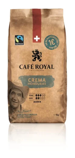CAFE ROYAL Bohnenkaffee Honduras Crema 1kg HONDURAS CREMA