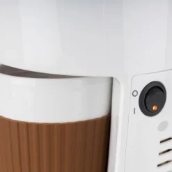 KORONA Kaffee To Go Kaffeemaschine Braun/Weiß Mit Becher -Kaffeegenuss Verkaufsgeschäft caafc738ccfd4ebc287124cf08f47d28