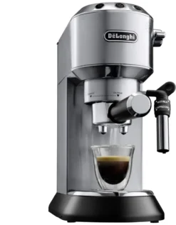 De'Longhi DeLonghi EC685.M Dedica Style Siebträger Espressomaschine Silber -Kaffeegenuss Verkaufsgeschäft cdacbcf9db120ccf6617a590f79b22c2