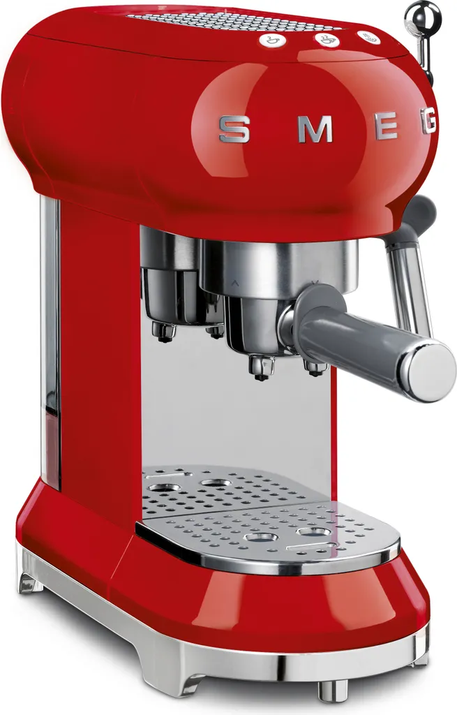 SMEG Espresso Kaffeemaschine Rot ECF01RDEU 3 SMEG Espresso Kaffeemaschine Rot ECF01RDEU – Bild 3