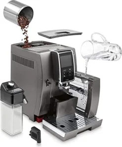 De'Longhi DeLonghi ECAM 370.95.T Dinamica Plus Kaffeevollautomat Silber -Kaffeegenuss Verkaufsgeschäft cebbc75fc24f446cc782716fadc1e097