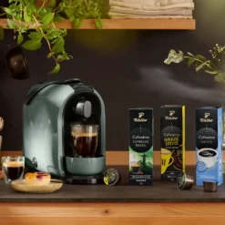 Tchibo Cafissimo Pure Kaffeemaschine Kapselmaschine Inkl. 30 Kapseln Für Caffè Crema, Espresso Und Kaffee, Arctic Green -Kaffeegenuss Verkaufsgeschäft cf15652e541304c647976b51e5ba96e2