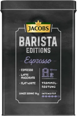 JACOBS Kaffeebohnen Krönung Crema Kräftig 3 Kg Geröstete Ganze Bohnen + 1 Jacobs Barista Becher + 1 Dose 19 JACOBS Kaffeebohnen Krönung Crema Kräftig 3 Kg Geröstete Ganze Bohnen + 1 Jacobs Barista Becher + 1 Dose -Kaffeegenuss Verkaufsgeschäft d1f2901799a0449b8ddfa5c0126fd4af