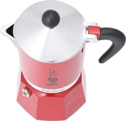 Bialetti Rainbow, Italienische Espresso-Kaffeemaschine, Aluminium, 3 Tassen, Rot 24 Bialetti Rainbow, Italienische Espresso-Kaffeemaschine, Aluminium, 3 Tassen, Rot -Kaffeegenuss Verkaufsgeschäft d3d07f6177f6fe93083c7a1c944e555b