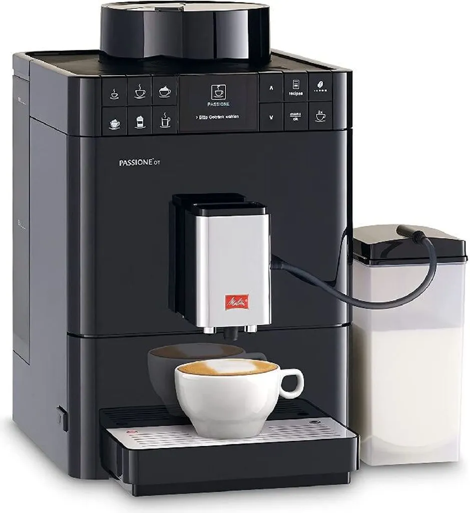Melitta F53/1-102 Caffeo Passione OT Vollautomatische Espressomaschine, Schwarz 9 Melitta F53/1-102 Caffeo Passione OT Vollautomatische Espressomaschine, Schwarz – Bild 9