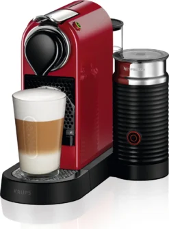 Krups XN7615.19 Nespresso Citiz & Milk Kaffeekapselmaschine (1260 Watt, Wassertankkapazität: 1l, Pumpendruck: 19 Bar) Rot 12 Krups XN7615.19 Nespresso Citiz & Milk Kaffeekapselmaschine (1260 Watt, Wassertankkapazität: 1l, Pumpendruck: 19 Bar) Rot -Kaffeegenuss Verkaufsgeschäft d5b3af3716b3b046eb5dc1a6f315f6f0