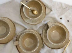 Leonardo MATERA Cappuccino Set Grün 8-teilig -Kaffeegenuss Verkaufsgeschäft d63b36d711023da351bf9f5fc5712151