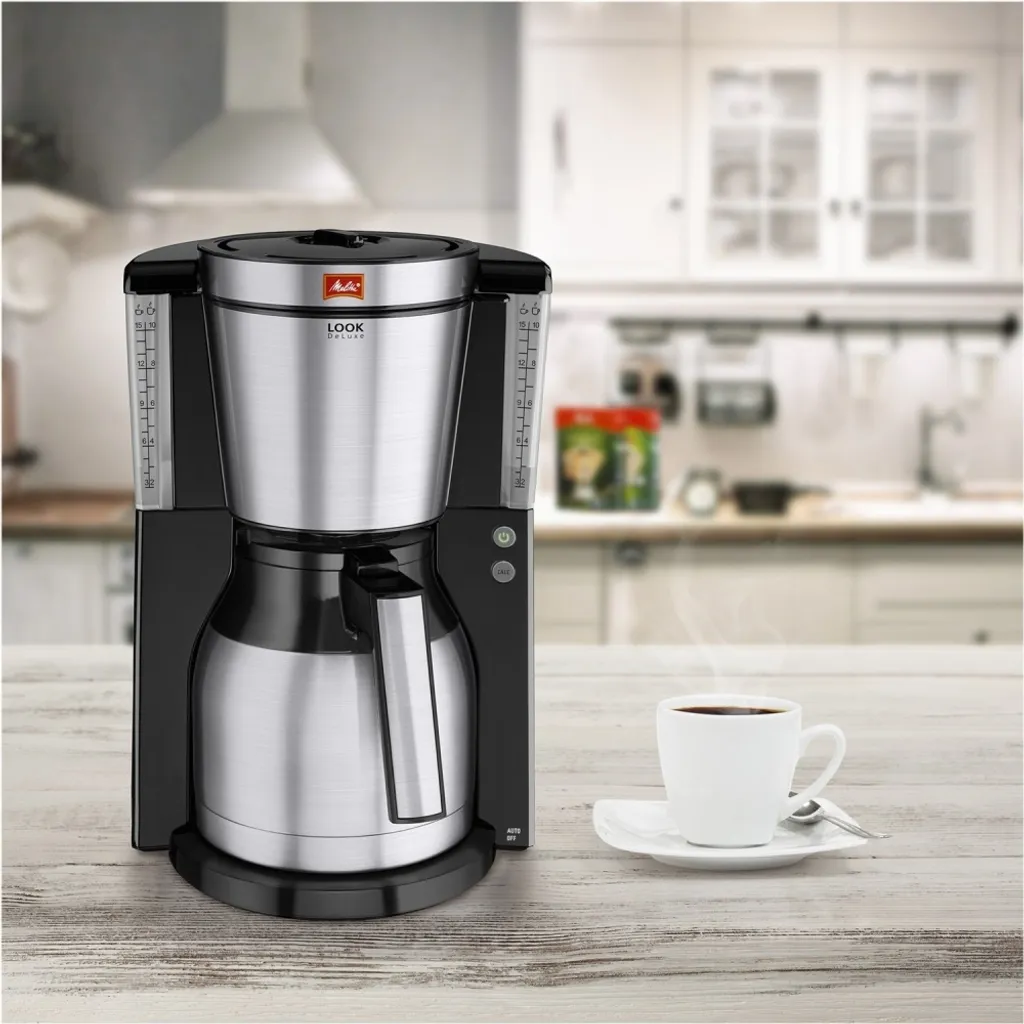 Melitta Kaffeemaschine Look Therm Deluxe Mit Edelstahlkanne 4 Melitta Kaffeemaschine Look Therm Deluxe Mit Edelstahlkanne – Bild 4