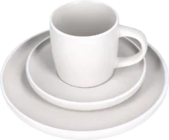 18tlg. Kaffeeservice Lea 6 Personen Kuchenteller Kaffee-Tasse Weiß Steingut -Kaffeegenuss Verkaufsgeschäft d68a023a2735f1be4a05a487480debb9