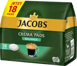 JACOBS Pads Crema Balance 5 X 18 Getränke - 90 Kaffeepads Senseo Kompatibel -Kaffeegenuss Verkaufsgeschäft d71fb0f6269d0cbc9a187405e6250cb8