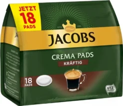 Jacobs Crema Pads Kräftig | 18 Senseo Kompatible Kaffeepads, 118 G 7 Jacobs Crema Pads Kräftig | 18 Senseo Kompatible Kaffeepads, 118 G -Kaffeegenuss Verkaufsgeschäft d8b4fe2557187107da7331ceacd3ca21