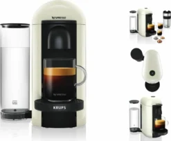 Krups Nespresso Vertuo Plus, Filterkaffeemaschine, 1,2 L, Kaffeekapsel, 1260 W, Weiß -Kaffeegenuss Verkaufsgeschäft d8f0ce5afab45ce8e19a462097179940
