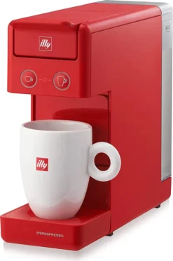 Illy 60417 Kaffee, Kaffeemaschine Y3.3 Für Iperespresso Kapseln In Rot