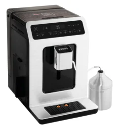 Krups EA891D Evidence Kaffeevollautomat - 2,3L, OLED-Bedienfeld Mit Touchcreen, Edelstahl-Kegelmahlwerk 1450W, Metall -Kaffeegenuss Verkaufsgeschäft da78fe085e361356924307ef4f913863