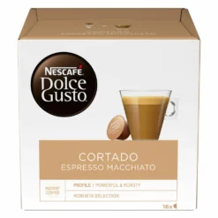 Nescafé® Nescafé Dolce Gusto Cortado Espresso Macchiato | 16 Portionen -Kaffeegenuss Verkaufsgeschäft dac4af1ab2ddcbfc59ce0eeb460b0c57