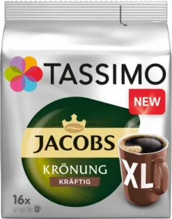 TASSIMO Kapseln 3x16 Jacobs Krönung XL + 3x16 Krönung Kräftig XL T Discs - Insgesamt 96 Getränke 13 TASSIMO Kapseln 3x16 Jacobs Krönung XL + 3x16 Krönung Kräftig XL T Discs - Insgesamt 96 Getränke -Kaffeegenuss Verkaufsgeschäft db2a8e8783410f9f38e53cabb4e8a617