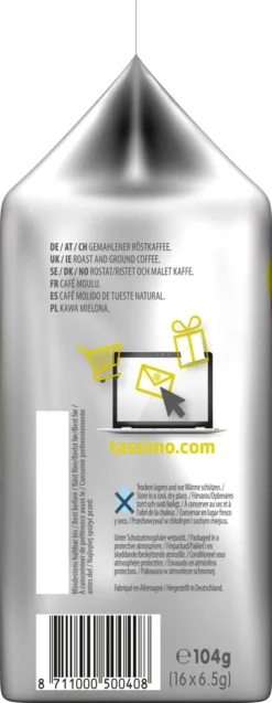 Tassimo Jacobs Krönung Mit Dem Verwöhnaroma | 16 T Discs, Kaffeekapseln -Kaffeegenuss Verkaufsgeschäft db653440062289234d2c7e190d7470a4