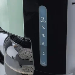 KORONA Kaffeeautomat Retro 12 Tassen 1,5l 900Watt Mint -Kaffeegenuss Verkaufsgeschäft dc610951e749c8e50ca4351a083da58f