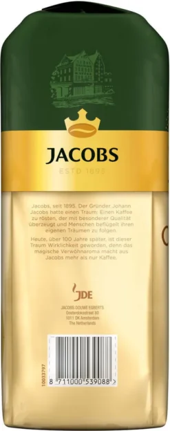JACOBS Kaffeebohnen Expertenröstung Crema Gold 3 Kg Geröstete Bohnen+ 1 Jacobs Barista Becher+ 1 Dose 15 JACOBS Kaffeebohnen Expertenröstung Crema Gold 3 Kg Geröstete Bohnen+ 1 Jacobs Barista Becher+ 1 Dose -Kaffeegenuss Verkaufsgeschäft de62b81c1b833ee3c2c8a6b8785eb7e3