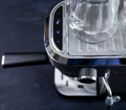 GASTRONOMA 18110001 Espressomaschine Baristo. Siebträgermaschine Mit 15 Bar Druck Und Milchaufschäumer -Kaffeegenuss Verkaufsgeschäft e051156f438f7a57a363ff63491f81dd