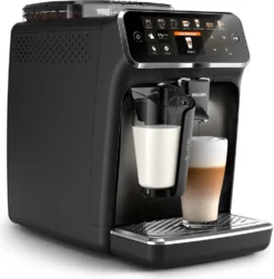 Philips Kaffeevollautomat 5400 Series, 12 Kaffeespezialitäten, LatteGo Milchsystem, Touchdisplay, Schwarz (EP5441/50) -Kaffeegenuss Verkaufsgeschäft e0ec287710dfc2dadb8632d4419ee2e3