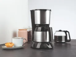 Kaffeemaschine Filter Kaffeemaschine 10 Tassen Thermoskanne Edelstahl Glaskanne -Kaffeegenuss Verkaufsgeschäft e2e1c16ea18f5fb36fabb6fc9ead0626