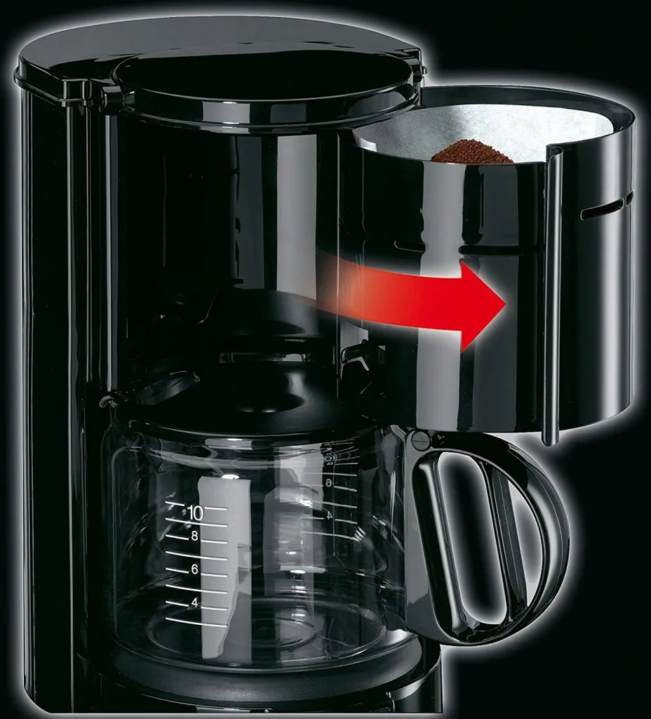 Braun KF47/1 Filter-Kaffeemaschine Schwarz 3 Braun KF47/1 Filter-Kaffeemaschine Schwarz – Bild 3