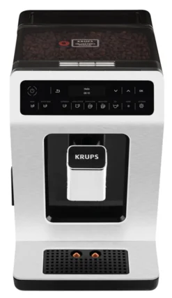 Krups EA891D Evidence Kaffeevollautomat - 2,3L, OLED-Bedienfeld Mit Touchcreen, Edelstahl-Kegelmahlwerk 1450W, Metall -Kaffeegenuss Verkaufsgeschäft e46d1b29ec613f52a7966367dabbfc13
