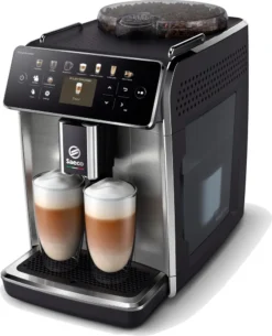 Philips Saeco SM6585/00 GranAroma Kaf­fee­voll­au­to­mat Mit Farbigem Display Edelstahl -Kaffeegenuss Verkaufsgeschäft e50a7d56e081068c636b77172d44b605
