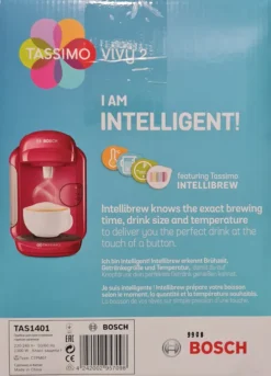 Bosch Tassimo Vivy2 Kapselmaschine TAS1401, Kompaktes Design, Vollautomatisch, Geeignet Für Alle Tassen - Pink 27 Bosch Tassimo Vivy2 Kapselmaschine TAS1401, Kompaktes Design, Vollautomatisch, Geeignet Für Alle Tassen - Pink -Kaffeegenuss Verkaufsgeschäft e60cd99fdc41b5d9d85b796ecafc156c