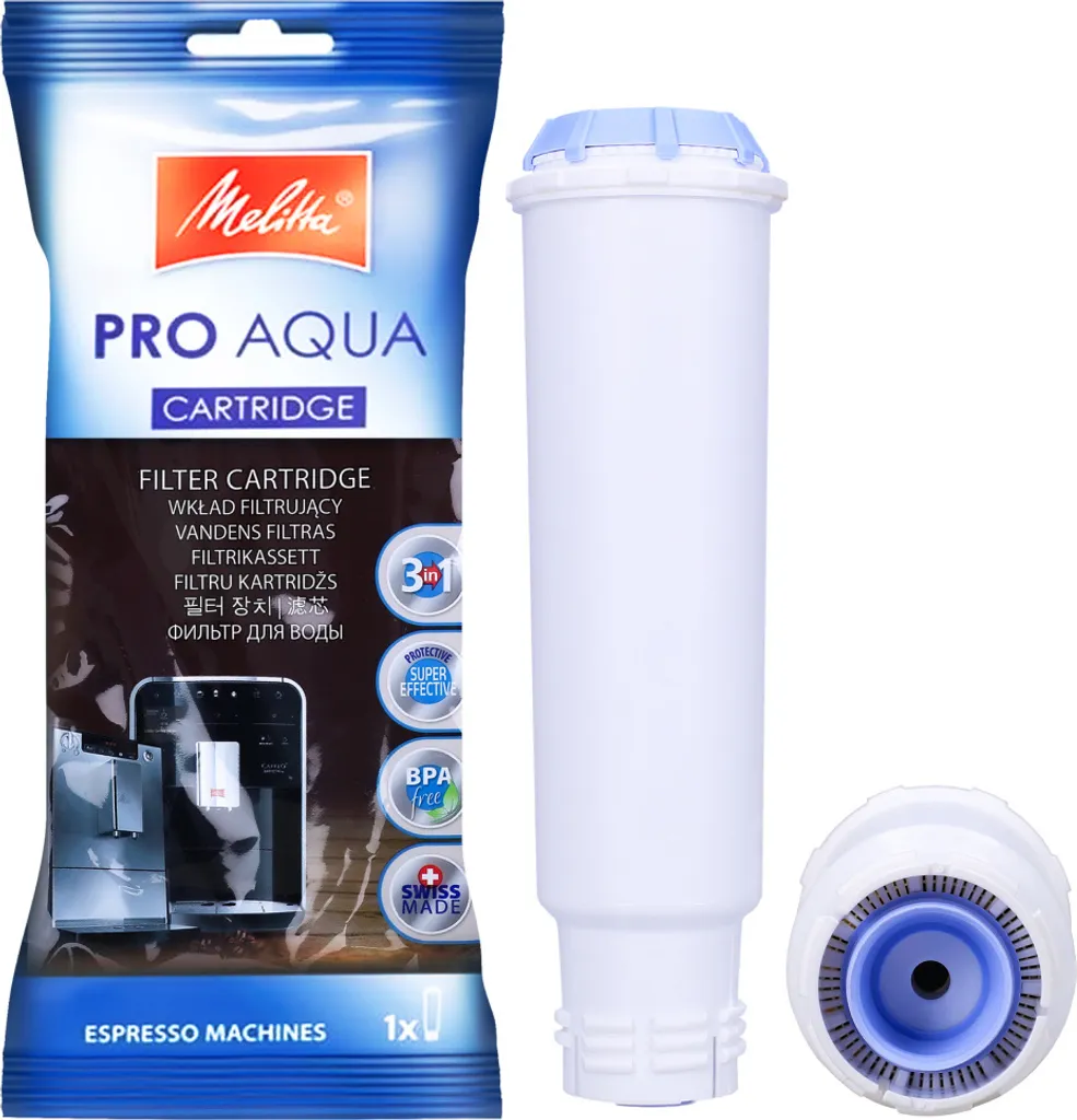 3x Melitta 224562 Filterpatrone Für Kaffeevollautomaten Pro Aqua Vorbeugung Von Verkalkung, Einfache Anwendung, 3 Patronen 4 3x Melitta 224562 Filterpatrone Für Kaffeevollautomaten Pro Aqua Vorbeugung Von Verkalkung, Einfache Anwendung, 3 Patronen – Bild 4