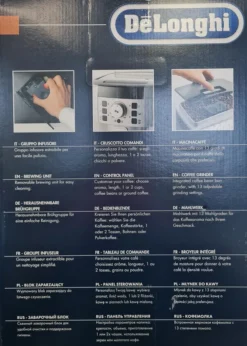 De'Longhi DeLonghi ECAM 22.110B MagnificaS Kaffeevollautomat Schwarz -Kaffeegenuss Verkaufsgeschäft ea0523474da8d49b14c6f8818d280d39